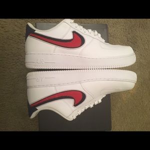 Nike Air Force 1 low universal blue size 12